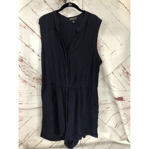 Forever 21 size 2xl blue shorts Romper